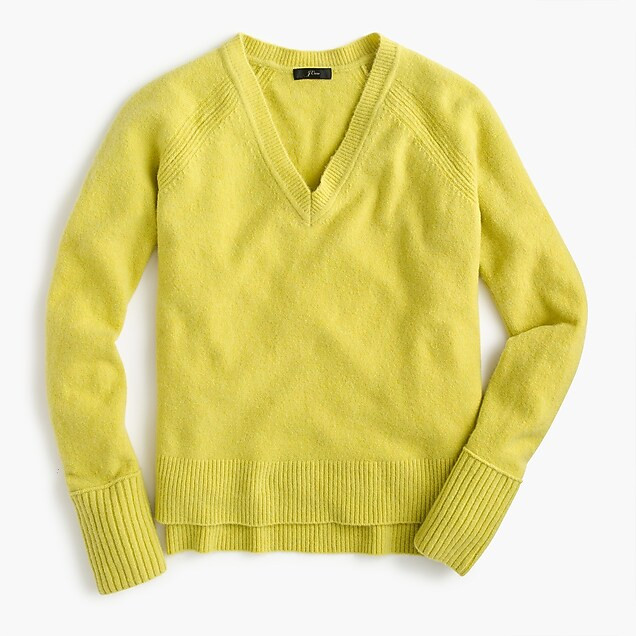 V-neck sweater in supersoft yarn | J. Crew US