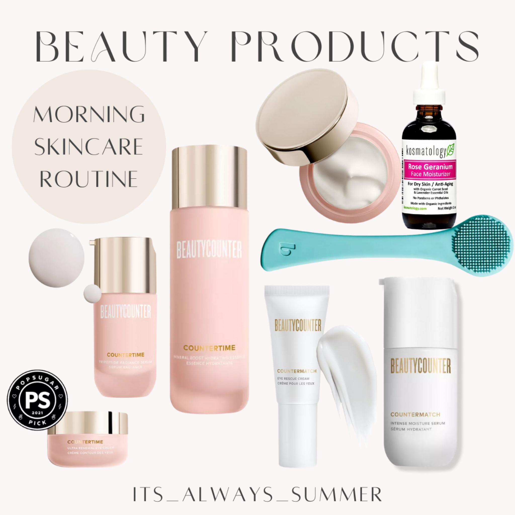 These are the beauty products I used in my morning skincare routine video, a few posts back 🧖🏼‍♀️ #morningroutine #skincareregimen #cleanproducts #cleanbeauty 

#LTKbeauty #LTKU