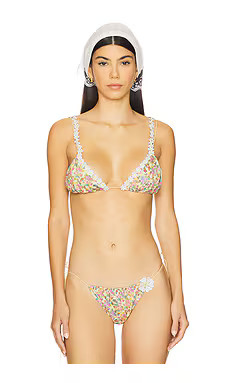 Bananhot Orca Bikini Top in Blossom from Revolve.com | Revolve Clothing (Global)