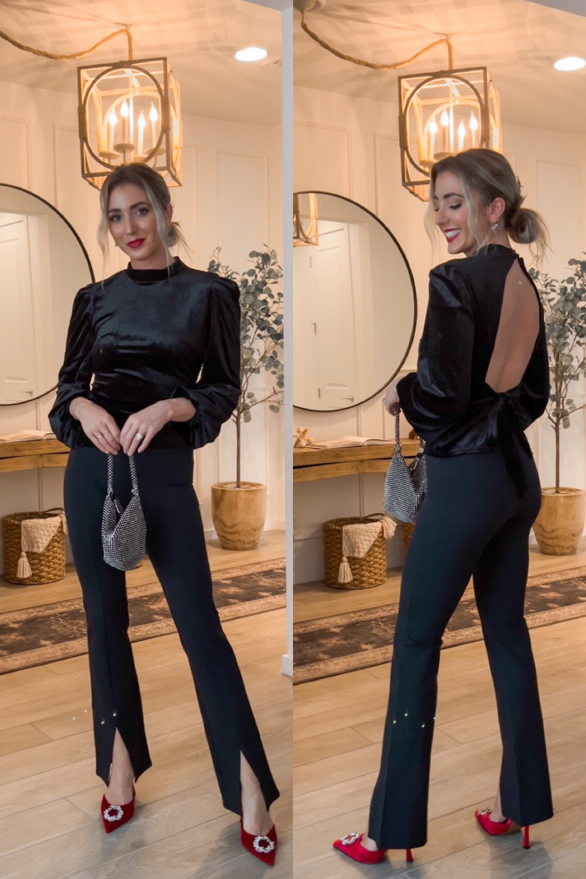 Backless high neck top is stunning! Perfect with jeans or with my black ponte split hem pants that I’m wearing (they’re on sale for $56). Heels are vici and almost sold out! Bag is an amazon find.

Amazon shoes, amazon fashion, affordable fashion, vici dolls, blazer, holiday outfit, affordable purse


#LTKunder100 #LTKstyletip #LTKHoliday