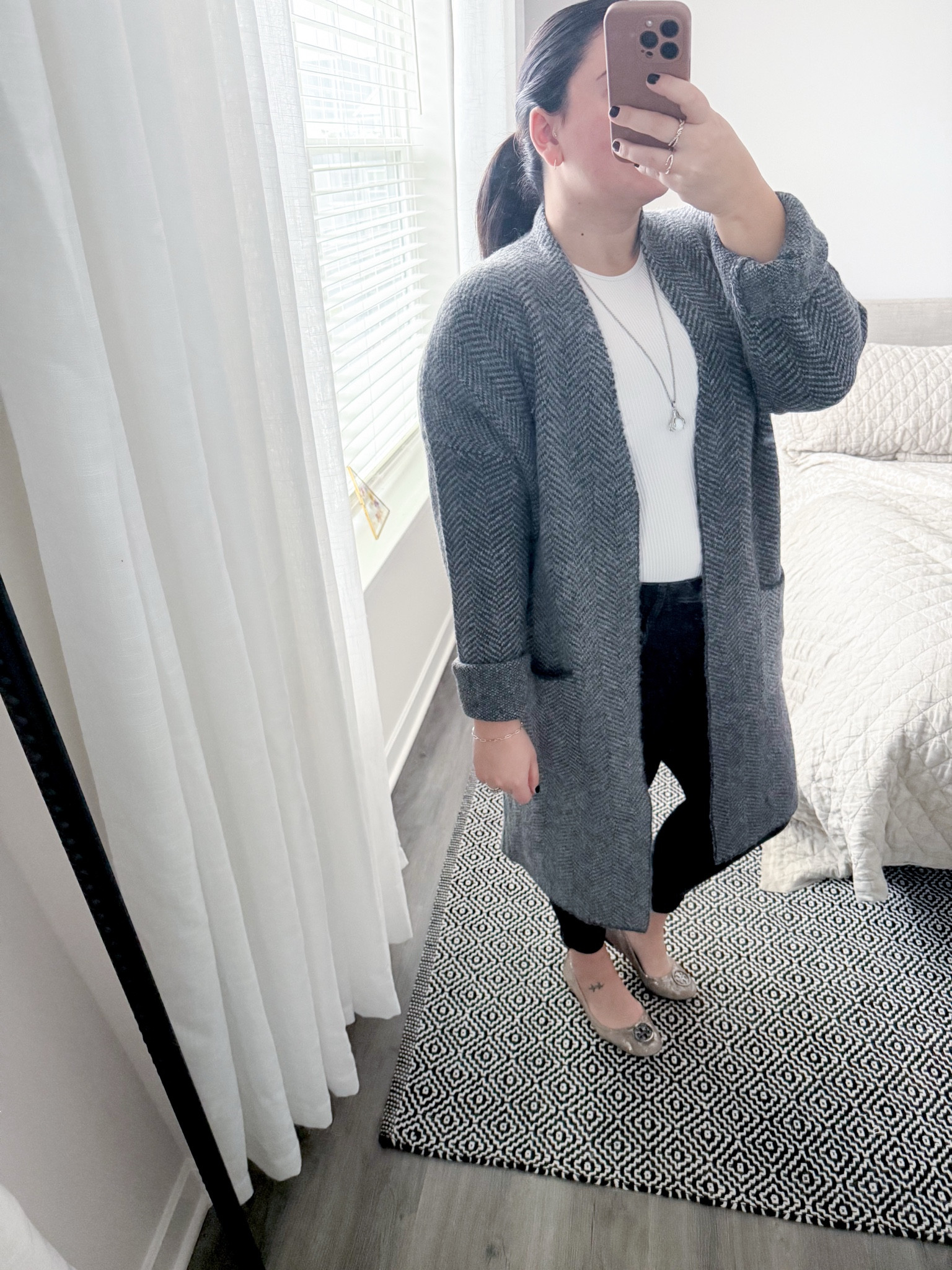 Last in person work outfit of the month and the year! 

Cardigan is Holley Girl
Necklace is from a Trenton Punk Rock Flea Market vendor - similar linked from Etsy 

Pants size 8 (run big)
Shoes size 8 (tts)
Bodysuit size M (run big)

#LTKStyleTip #LTKWorkwear #LTKMidsize