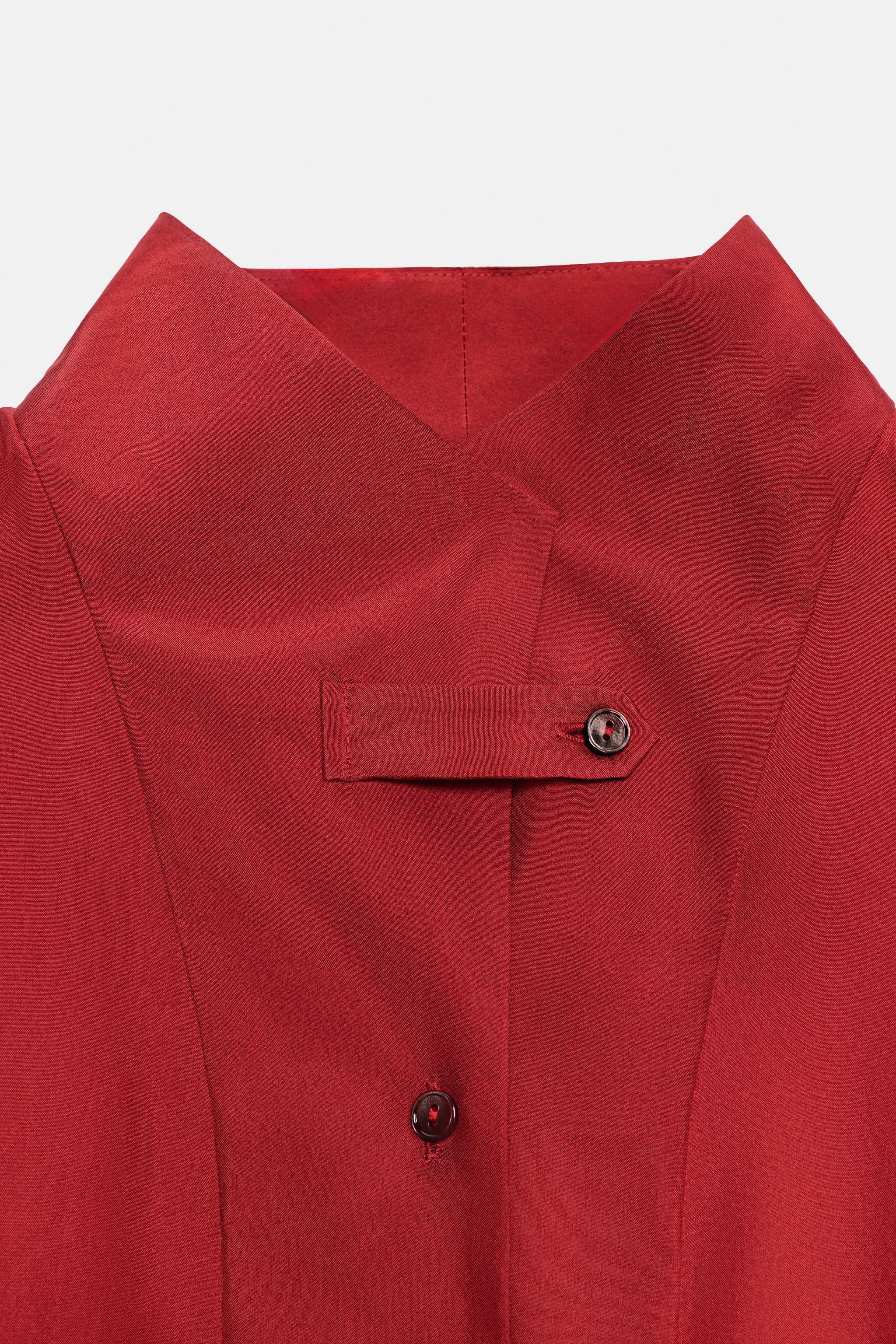 ZW COLLECTION 100% SILK SHIRT | Zara UK