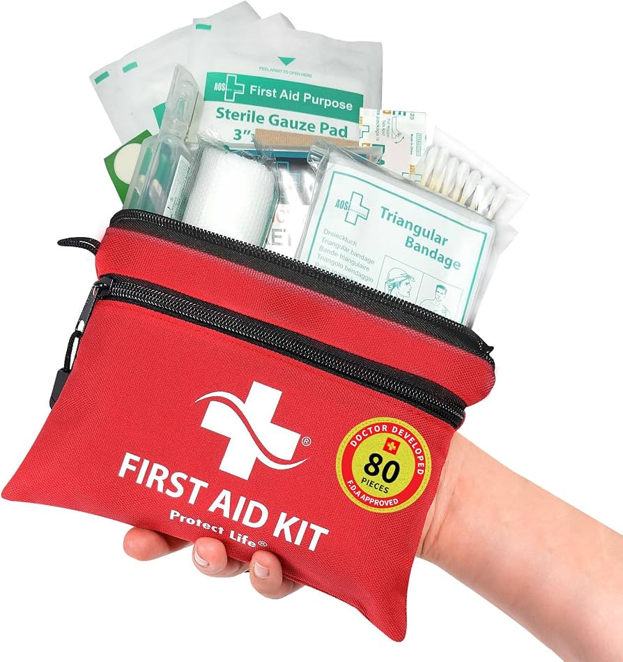Protect Life First Aid Kit for Home/Businesses | HSA/FSA Eligible Emergency IFAK Kit | Hiking, Ca... | Amazon (US)