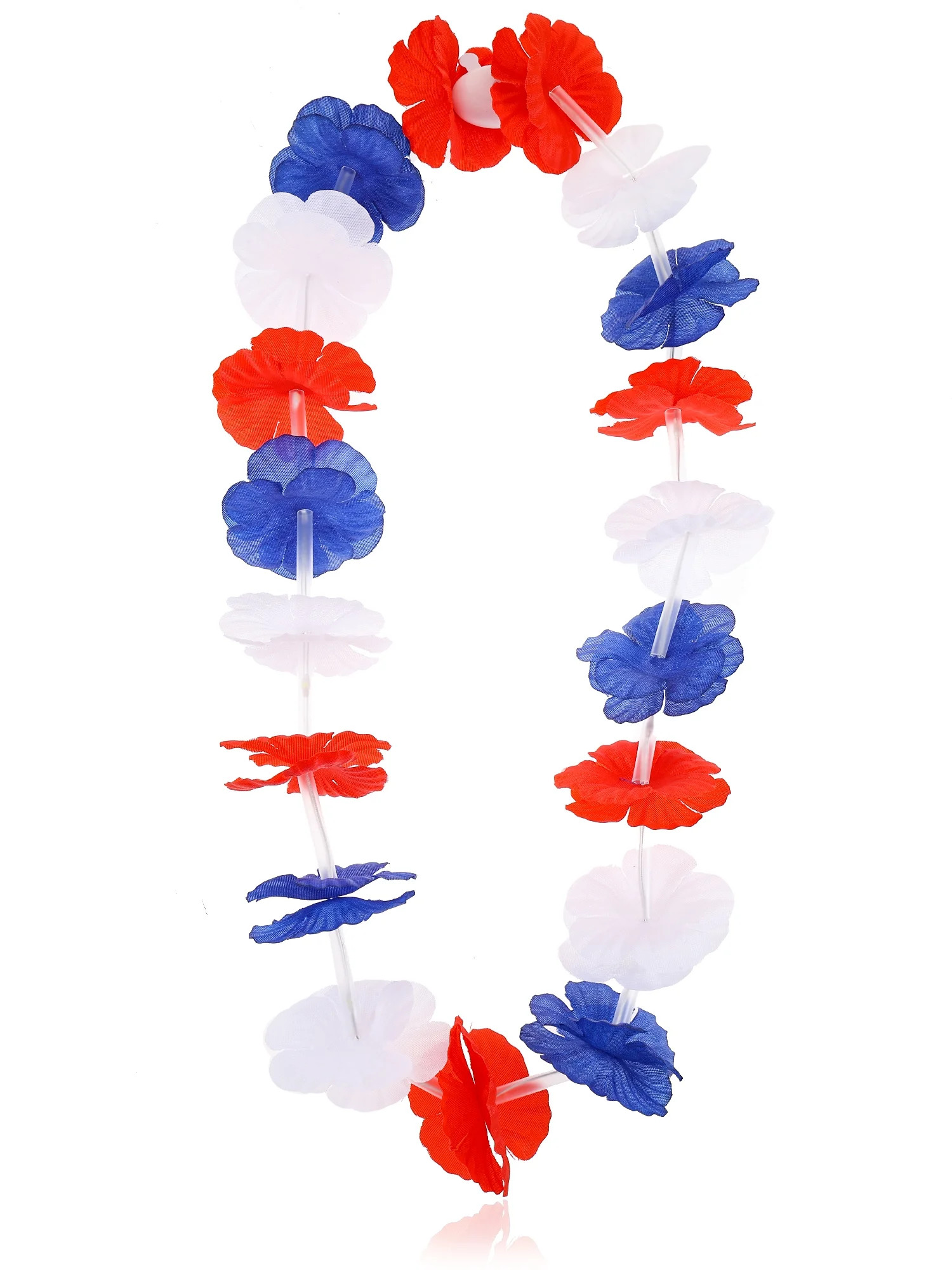 Way to Celebrate Americana Hawaiian Lei Light Up Necklace | Walmart (US)