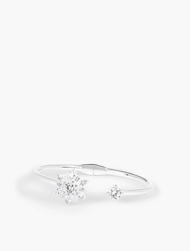 Sterling Silver Snowflake Cuff Bracelet | Talbots