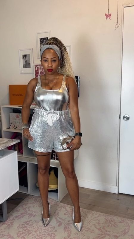 Sexy metallic silver body suit/swimsuit that can be styled multiple ways for the beach, a party, concert or night out. 

#founditonamazon #amazonfinds #amazonfashionfinds #renaissanceworldtour #beyonceinspired #silverstyle 

#LTKstyletip #LTKparties