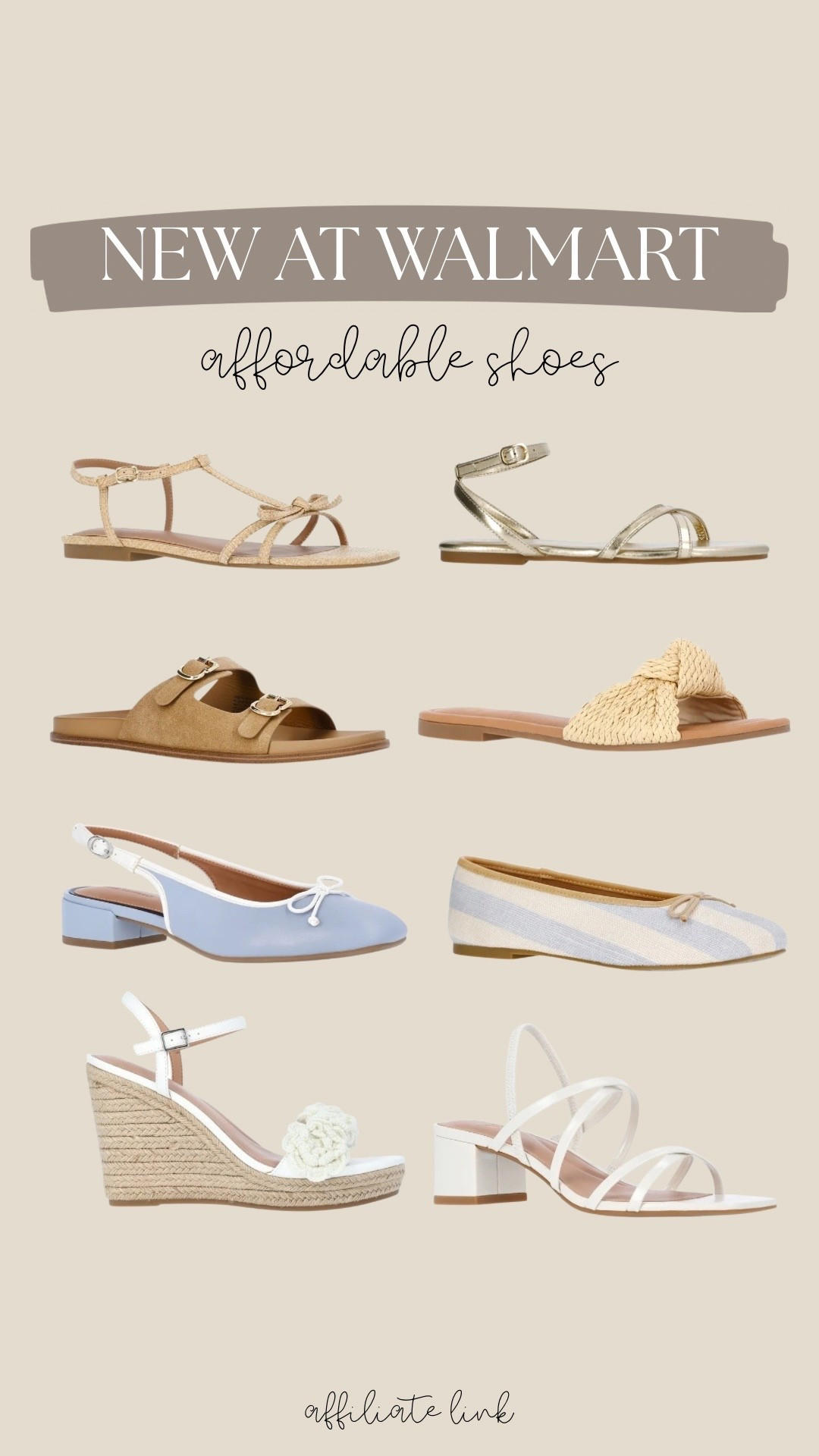 New shoes at Walmart for spring and summer!

Sandals, spring break, vacation, trip, affordable sandals, bow sandals, Walmart shoes, Walmart sandals, Walmart find, Walmart shopping, Walmart fashion 

#LTKgrwm #LTKootd #LTKTravel