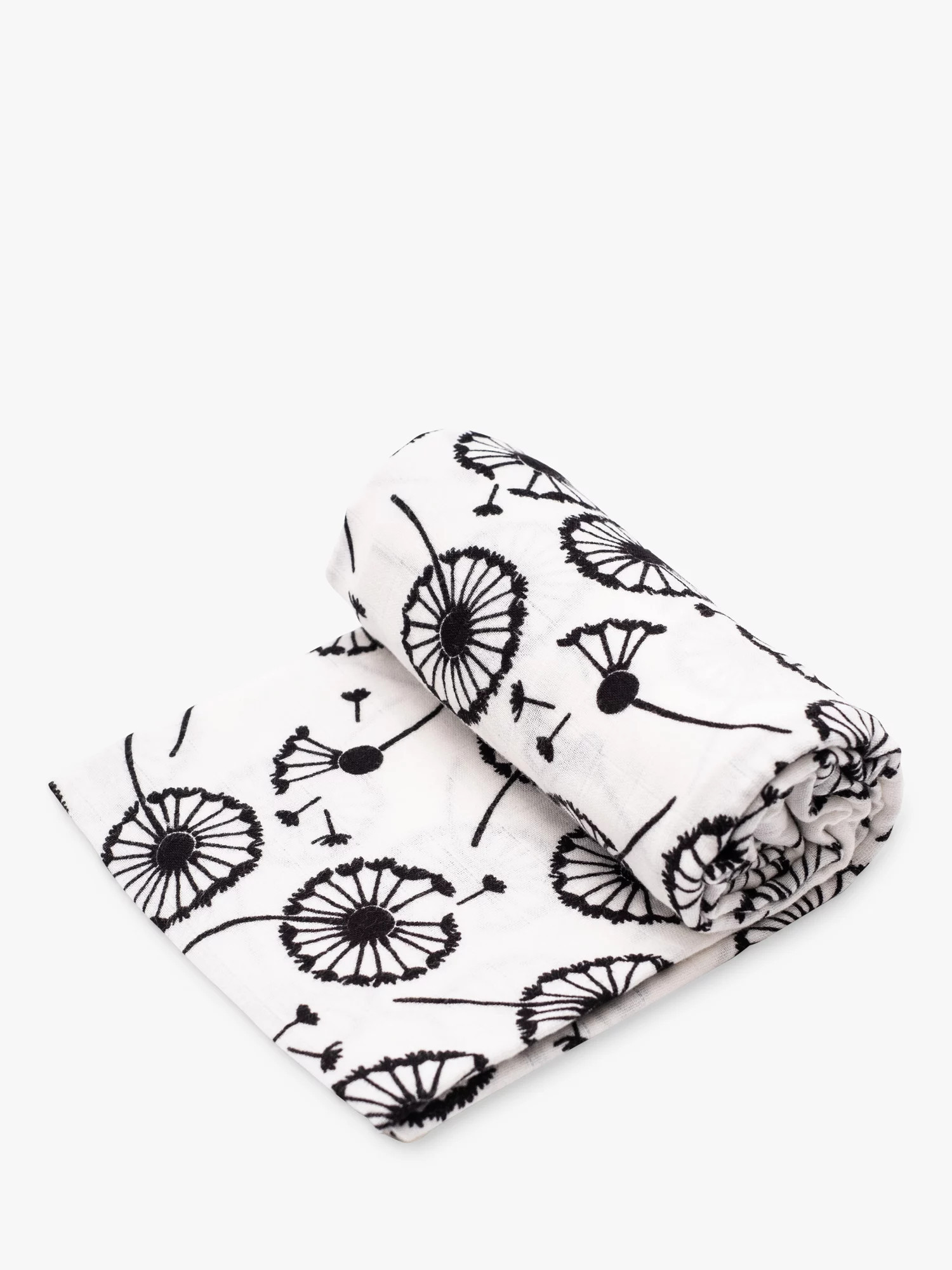 Etta Loves GOTS Organic Cotton Dandelion Extra-Large Sensory Muslin Blanket, Multi | John Lewis (UK)