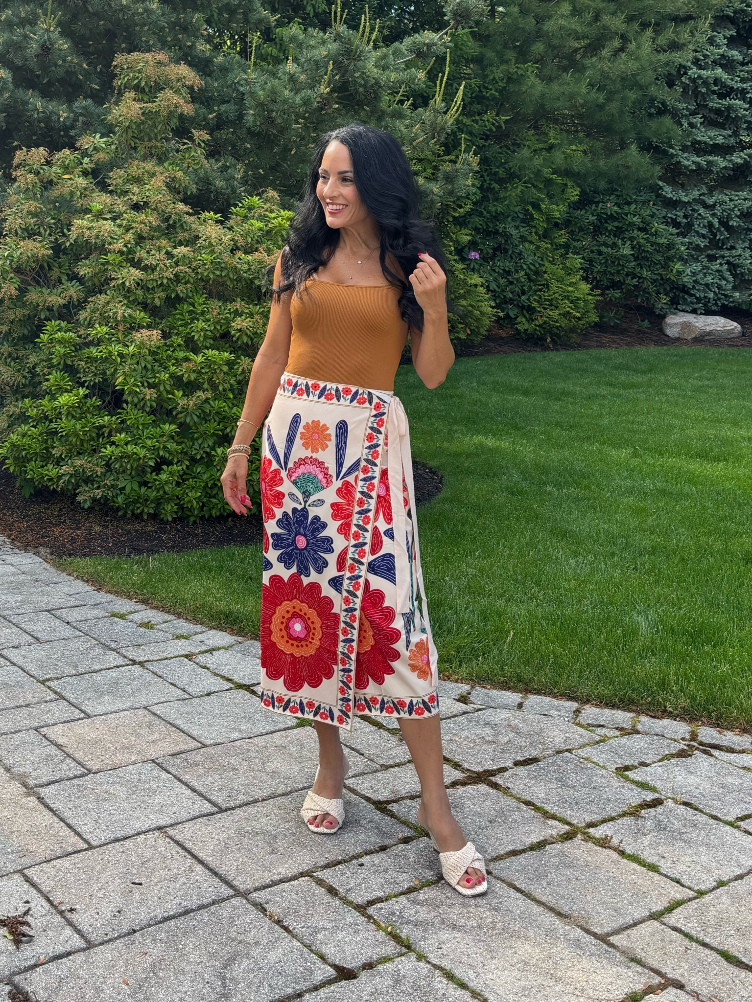 Amazon wrap skirt with a tank top and wedge sandals


#LTKTravel #LTKootd #LTKOver40