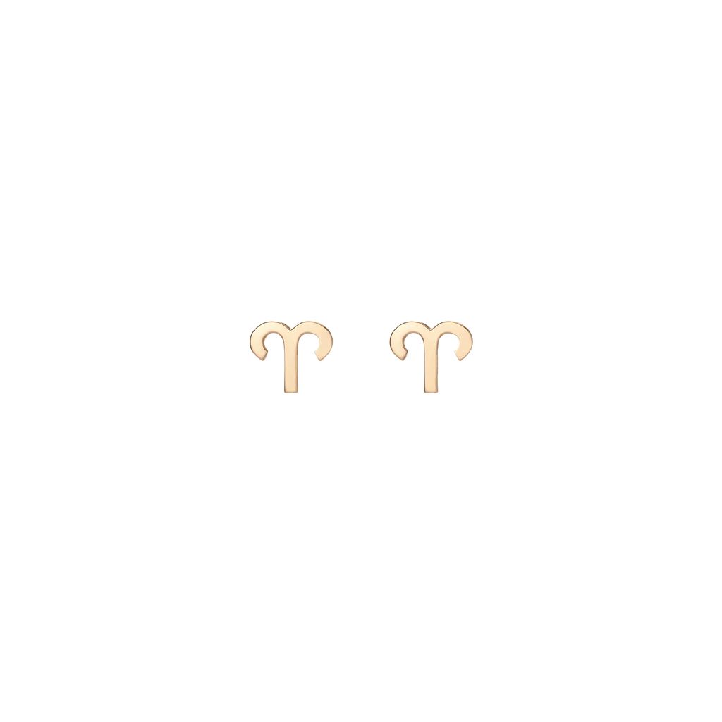 Zodiac Stud Earrings | AUrate New York