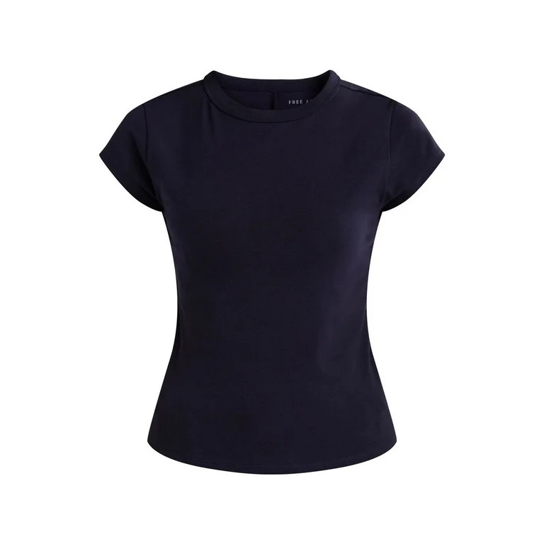 Free Assembly Women's Cap Sleeve Tee, Sizes XS-XXXL | Walmart (US)