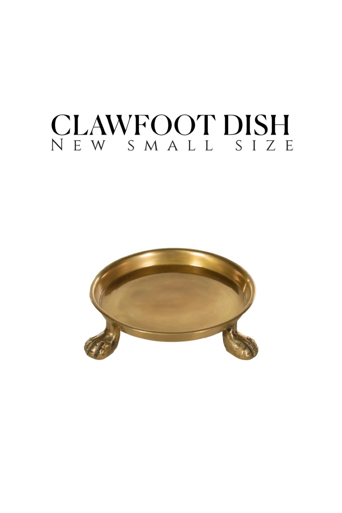 New gold clawfoot dish, candle tray, gold diffuser tray, candy dish, Christmas gift ideas 

#LTKfindsunder50 #LTKhome #LTKsalealert