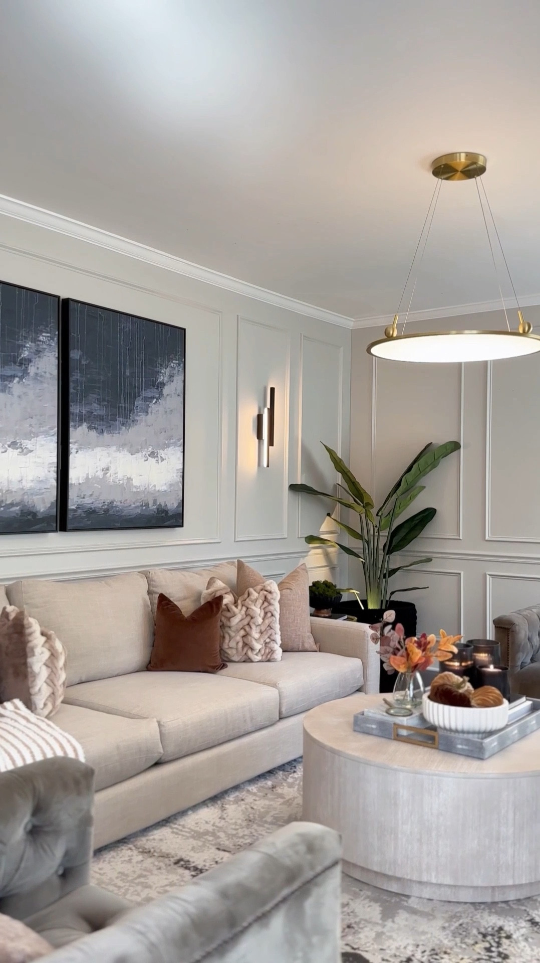 Fall living room styling ideas! Add some neutral tones like throw pillows, throw blankets and candles for some cozy vibes!

#LTKSeasonal #LTKHome