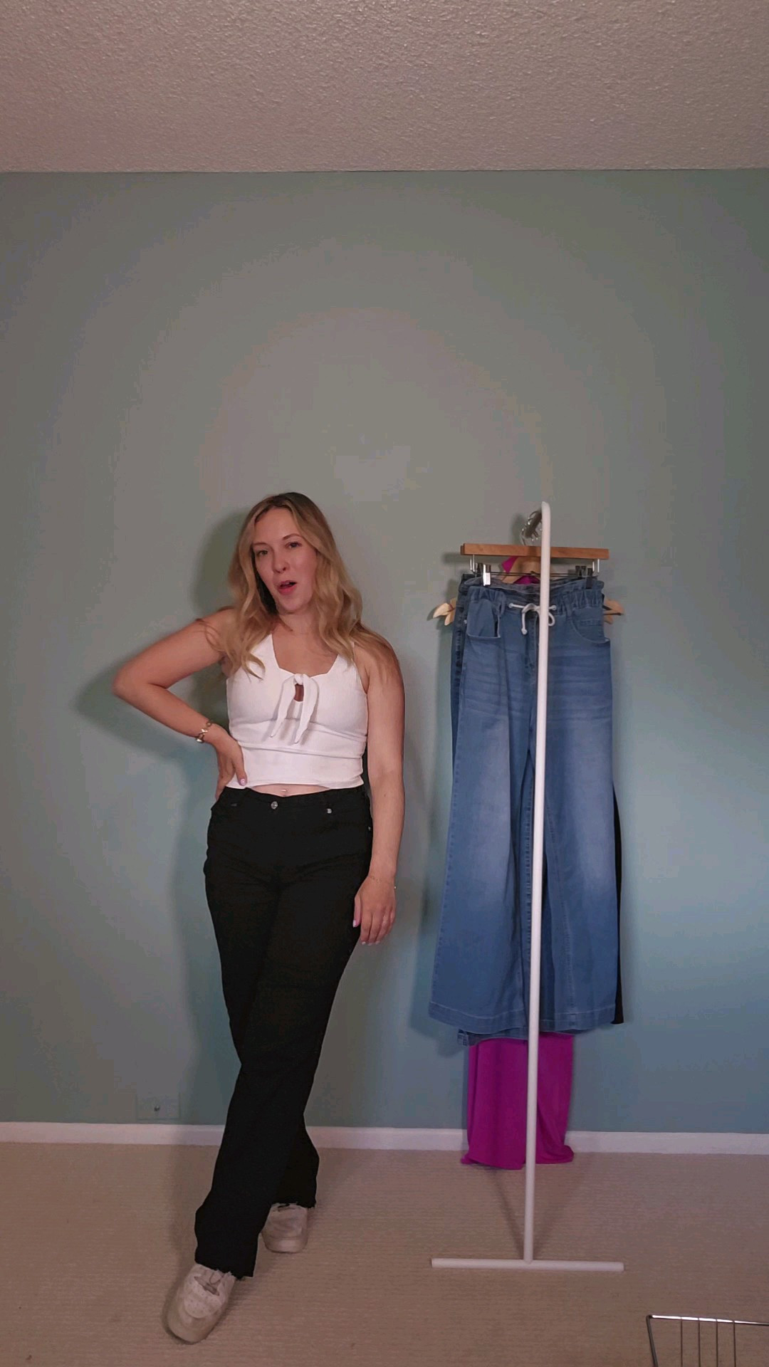 Amazon jeans on sale! Wearing a M in the first pair & a S in the other two. I'm 5'2" for reference! 

#LTKVideo #LTKSaleAlert #LTKFindsUnder50