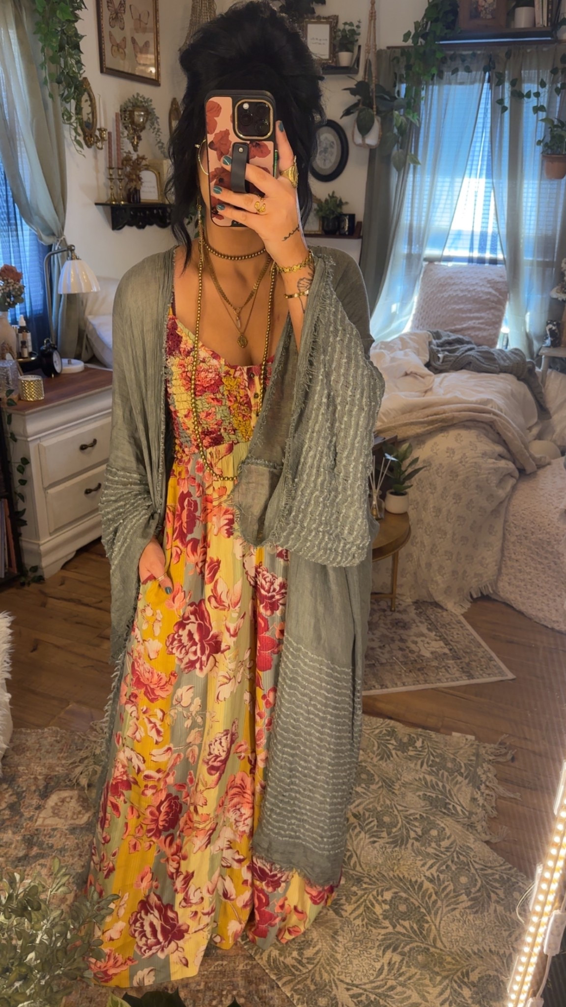 Todays look🌸🦋💚
Jumpsuit- size small 
Kimono- Bohemia Boutique
Jewelry not linked-Bohemia Boutique 


#LTKStyleTip #LTKSeasonal #LTKFindsUnder100