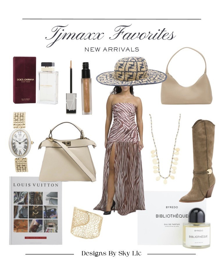 TJMaxx new arrivals I’m loving right now 🤍 From chic neutral accessories to statement jewelry, designer fragrances, and the prettiest strapless dress — these finds feel effortlessly elevated.

#LTKSaleAlert #LTKTravel #LTKSeasonal