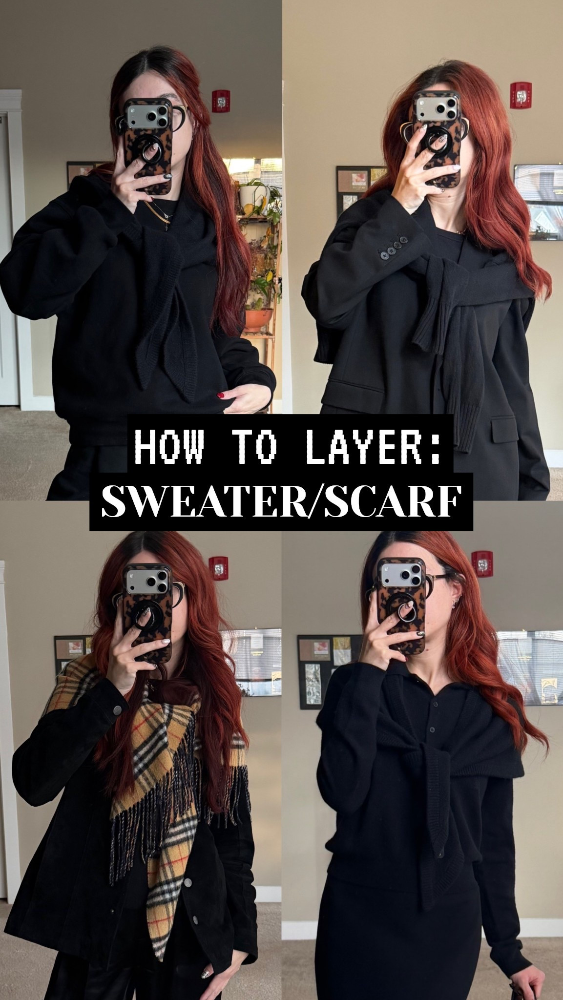 how to layer scarves! exact and similar options linked!

all black style, all black office outfit, work style, aritzia style, aritzia outfits, corporate goth, alternative style, corporate style, all black outfit, spring outfits, spring outfits 2026, layering, how to layer, aritzia goth

#LTKSeasonal #LTKWorkwear #LTKootd