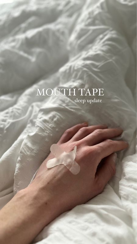 Mouth tape for sleeping - it comes off easily if you are ever worried 
Helps with nasal breathing, jaw sculpting, overall more rested 

#LTKfindsunder50 #LTKfamily #LTKhome