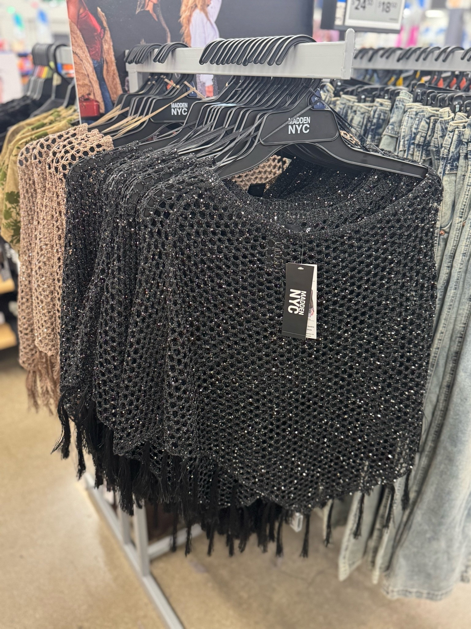 Walmart ✨ Madden NYC Women's Sequin Poncho, Sizes XS-XXL

#concertoutfit #walmart #walmartstyle #walmartfashion 

Country concert outfit / holiday outfit / wedding event dress

#LTKootd #LTKgrwm