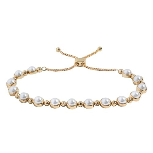 Alex and Ani Pearl Bolo Bracelet | Amazon (US)