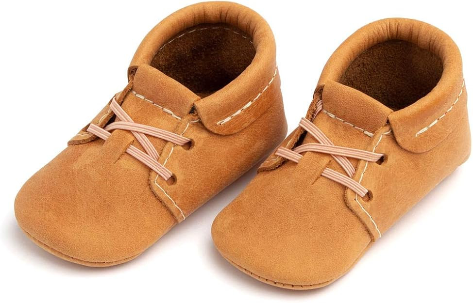 Freshly Picked - Rubber Mini Sole Leather Oxford Moccasins - Toddler Girl Boy Shoes Multi-Color | Amazon (US)