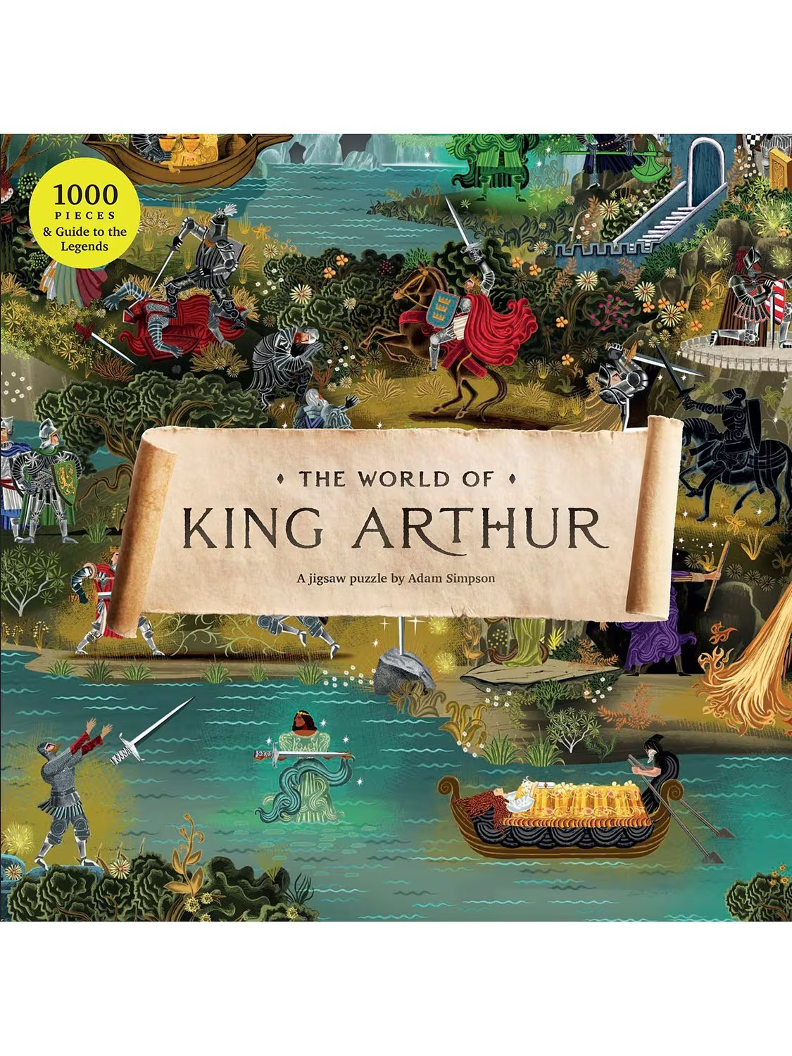 Laurence King PublishingThe World of King Arthur Jigsaw Puzzle, 1000 Pieces | John Lewis (UK)
