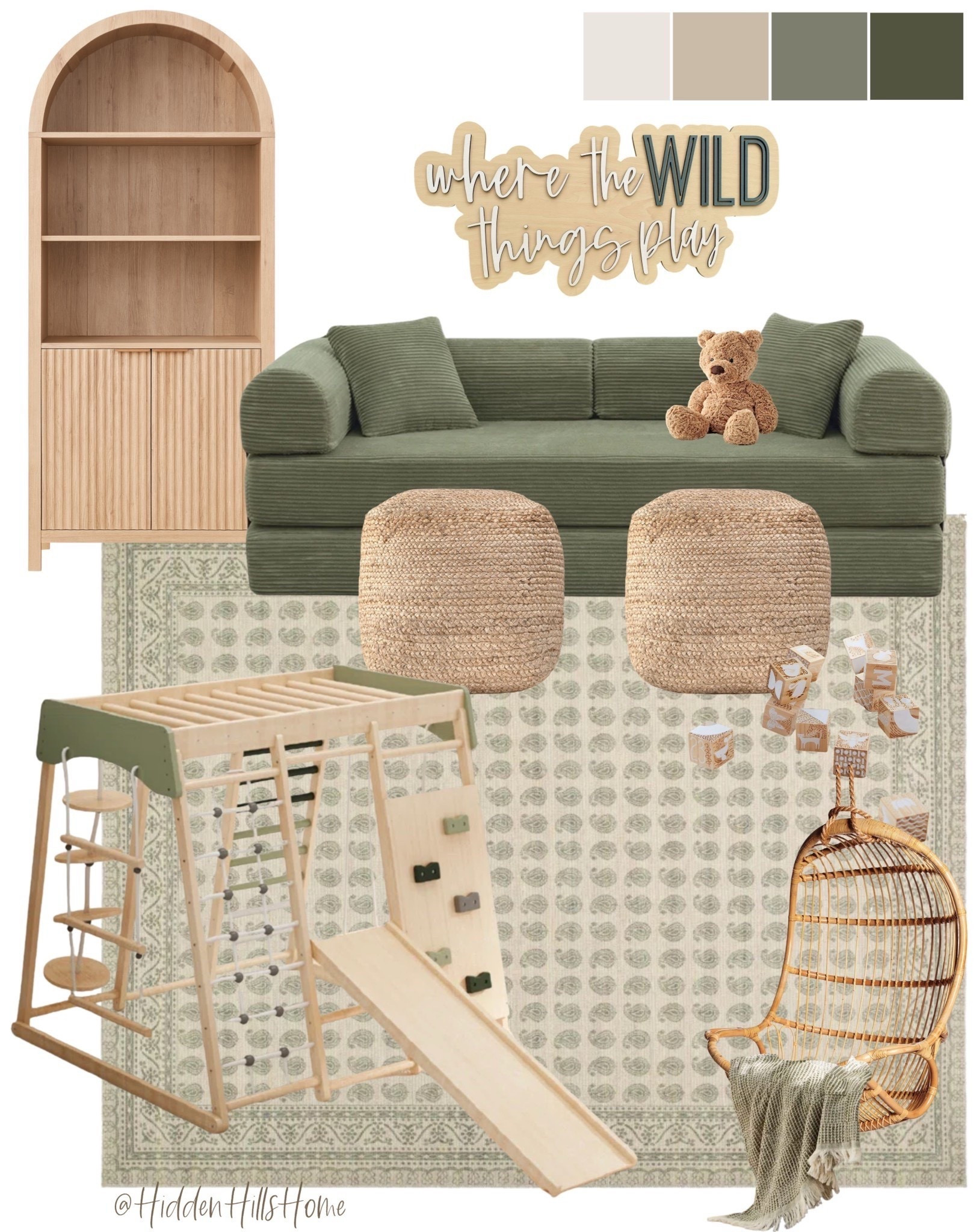 Kids playroom decor ideas, playroom mood board, play set, kids chair #playroom

#LTKHome #LTKKids #LTKSaleAlert