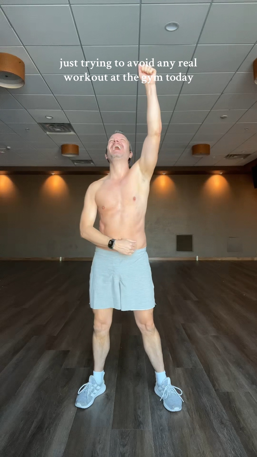 anything to get out of a workout 

#LTKActive #LTKMens