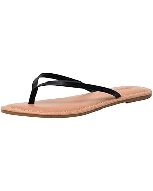 CUSHIONAIRE Women's Cora Flat Flip Flop Sandal with +Comfort | Amazon (US)