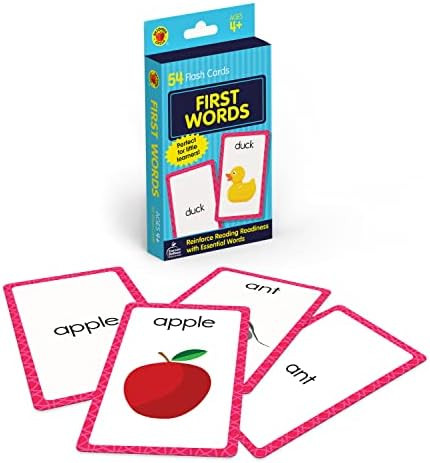 Carson Dellosa 54 Phonics Flash Cards, Sight Words Flashcards for Kids Ages 4 and Up, High Freque... | Amazon (US)