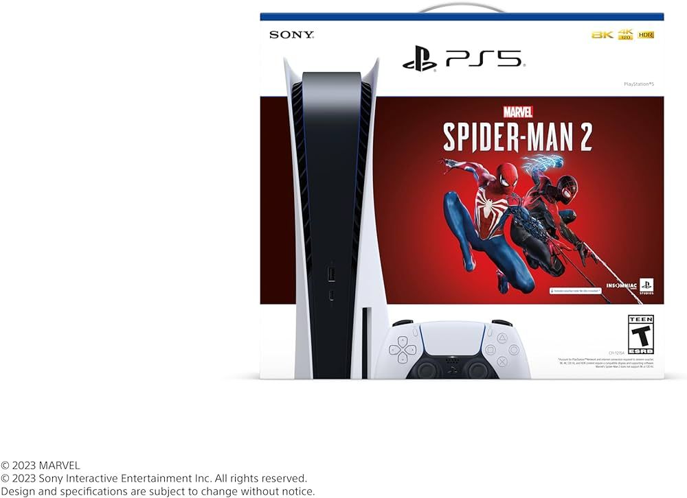 PlayStation®5 Console – Marvel’s Spider-Man 2 Bundle | Amazon (US)