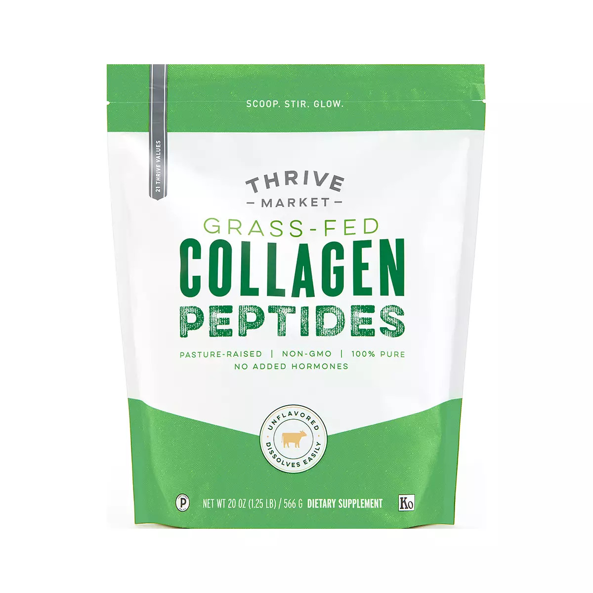 Grass-Fed Collagen Peptides, Unflavored | Thrive Market