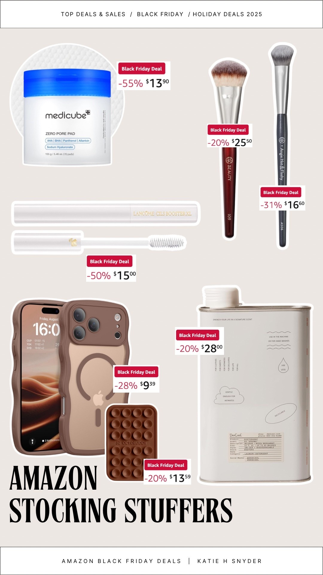 #ad Amazon Black Friday Deals — my top picks for stocking stuffers! @amazon #founditonamazon #WinterFavorites2025 

#LTKCyberWeek #LTKGiftGuide #LTKFindsUnder50