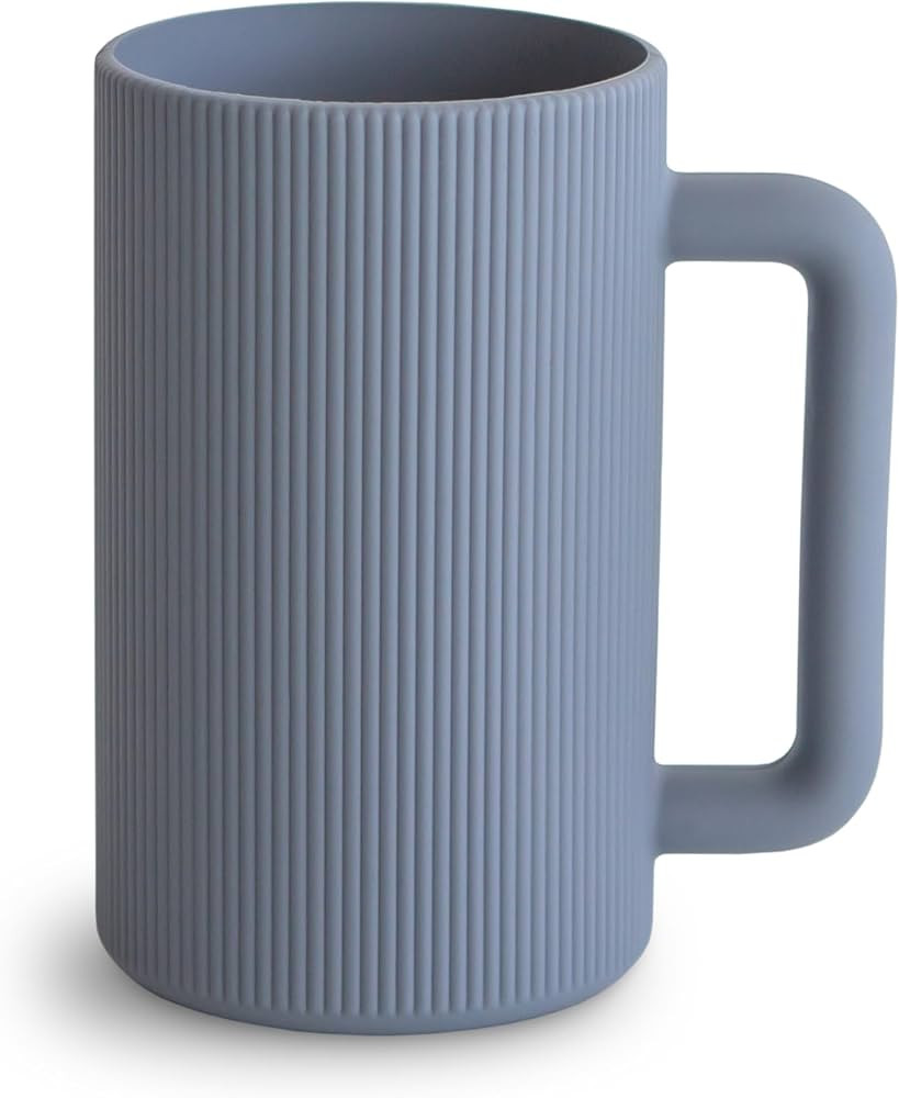 mushie Baby Bath Rinse Cup | 100% Food Grade Silicone | Wash Rinser Cup For Kids (Tradewinds) | Amazon (US)