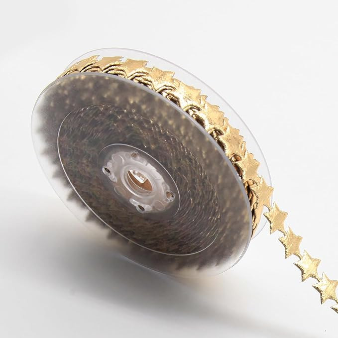 Star Ribbon,Suitable for Weddings, Parties, Dinners, Rooms,Gold. | Amazon (US)