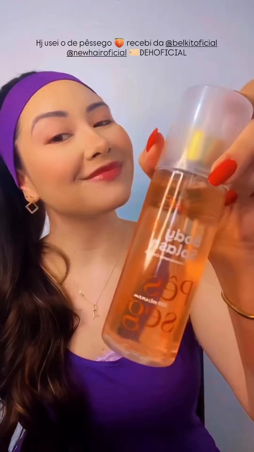 Cada dia uso um! Hoje foi de pêssego 🍑 da @belkitoficial 🏷️DEHOFICIAL  https://loja.newhairoficial.com.br/body-pessego 
#bodysplash #cheirosagastandopouco #cheirosa #dicadebeleza #dicasdebeleza 

#LTKviagem #LTKbeleza #LTKpromo