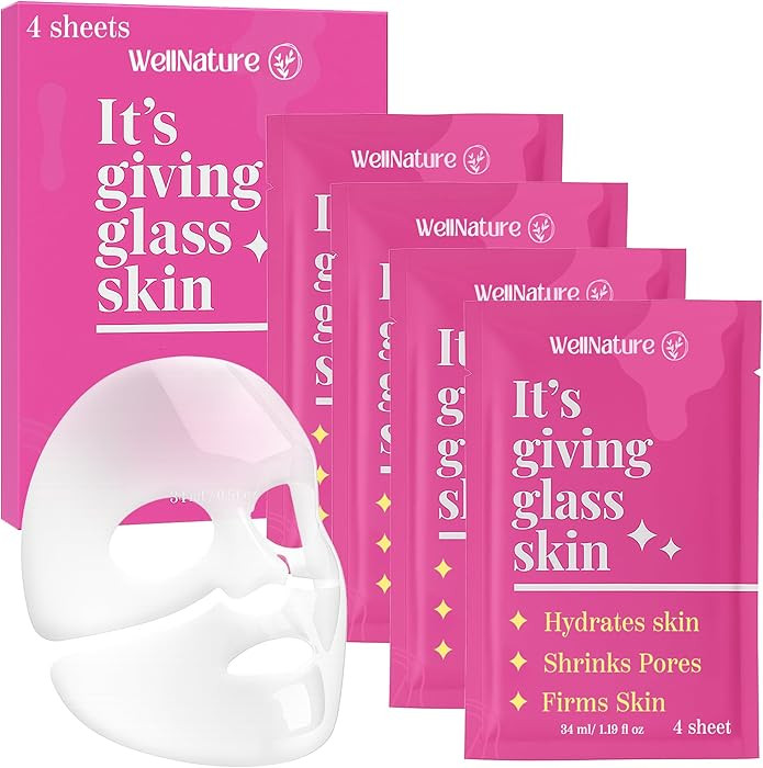 Wellnature™ The Original Overnight Deep Collagen Mask - It's Giving Glass Skin Sleep Mask - Dee... | Amazon (US)