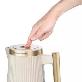 Russell Hobbs 26751 Bronte Kettle - Stone | argos.co.uk