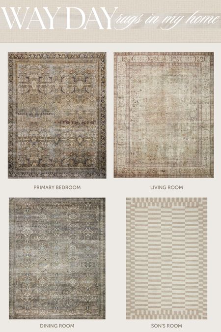 @wayfair #WAYDAY sale - rugs from my home - up to 80% off and free shipping 
#wayfairpartner #ad

#wayfair #arearugs #rugs #homefinds #homesale #homedecor 

#LTKHome #LTKxWayDay #LTKSaleAlert