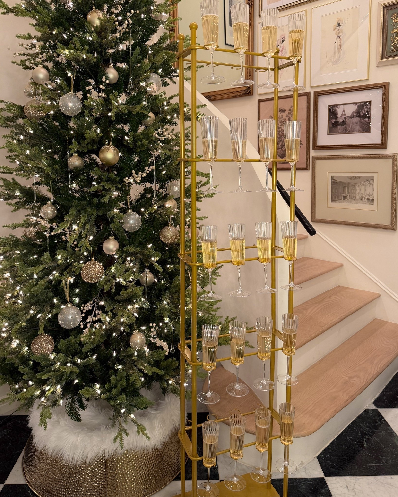 One of my favorite party upgrades lately 🥂 It keeps drinks flowing, saves space, and makes guests feel extra special the second they grab a glass.

#LTKFindsUnder100 #LTKSeasonal #LTKHoliday