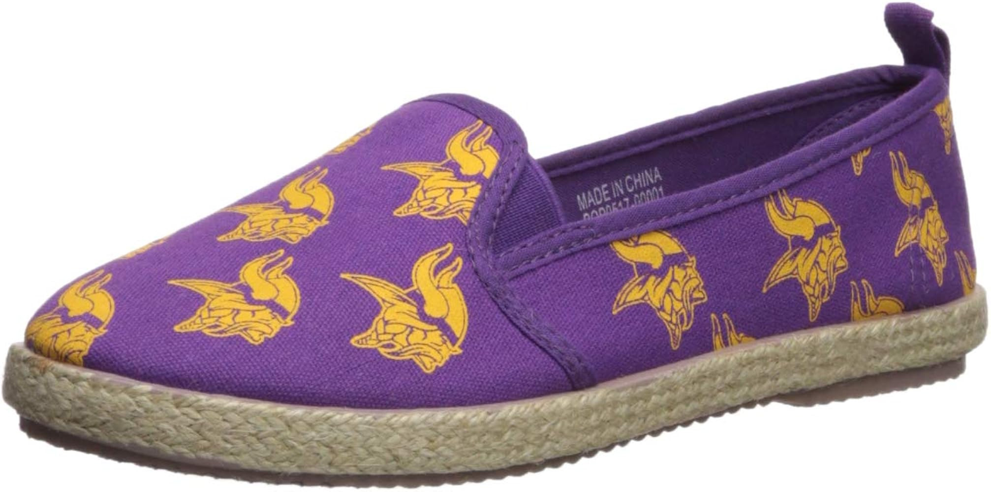 FOCO NFL Women's Espadrille Canvas Shoes | Amazon (US)