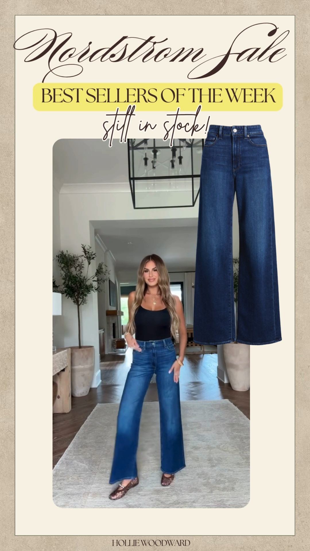 the BEST jeans! wearing a size 27 

 #LTKSaleAlert