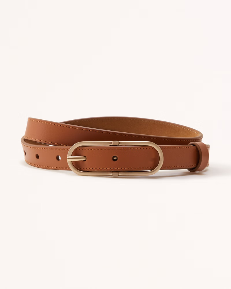 Women's Oval Buckle Belt | Women's New Arrivals | Abercrombie.com | Abercrombie & Fitch (US)