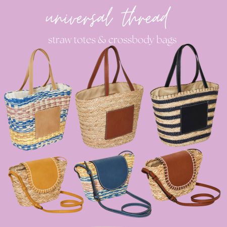 New at Target 🎯 Straw Tote & Crossbody Handbags! A summer must have! 

Tote $45 
Crossbody $30

#LTKSeasonal #LTKunder50 #LTKitbag
