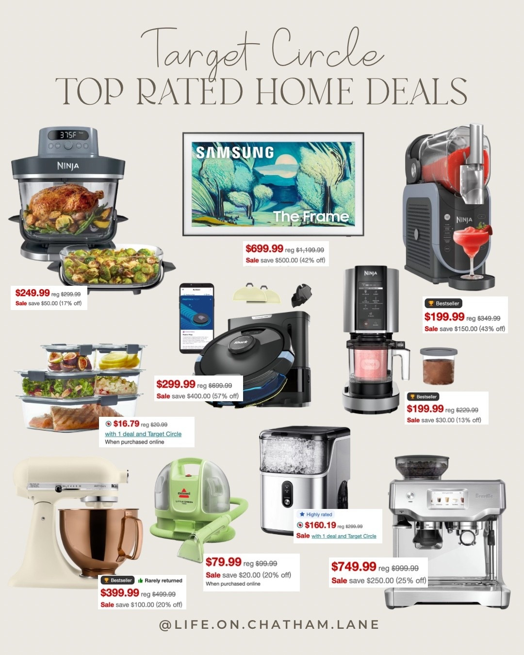 Target Circle Deals on top rated home items!  I love my ninja creami!  It makes the best ice cream and I love making healthy protein ice cream with it!

#LTKHome #LTKSaleAlert #LTKfoodie