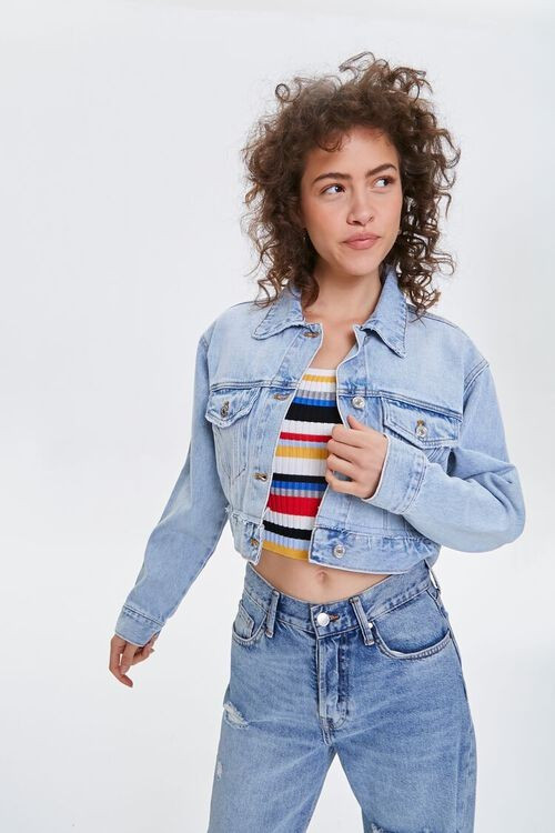 Cropped Denim Jacket | Forever 21 (US)