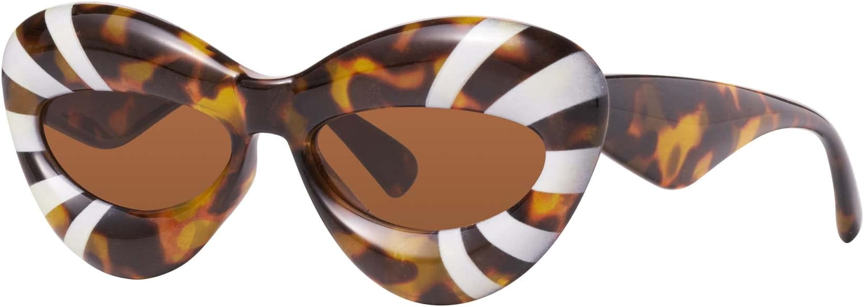 mosanana Inflated Cat Eye Sunglasses for Women Mod. Mia | Amazon (US)