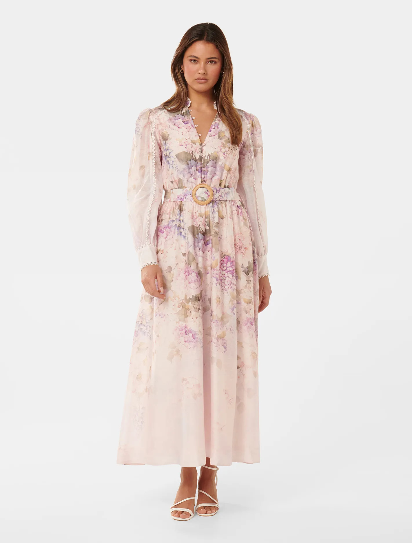 Peyton Trim Detail Midi Dress | Forever New (UK & IE)