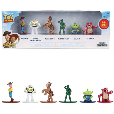 Set of 6 Diecast Figures "Toy Story" Movie Franchise "Nano Metalfigs" Series Diecast Models by Jada | Target