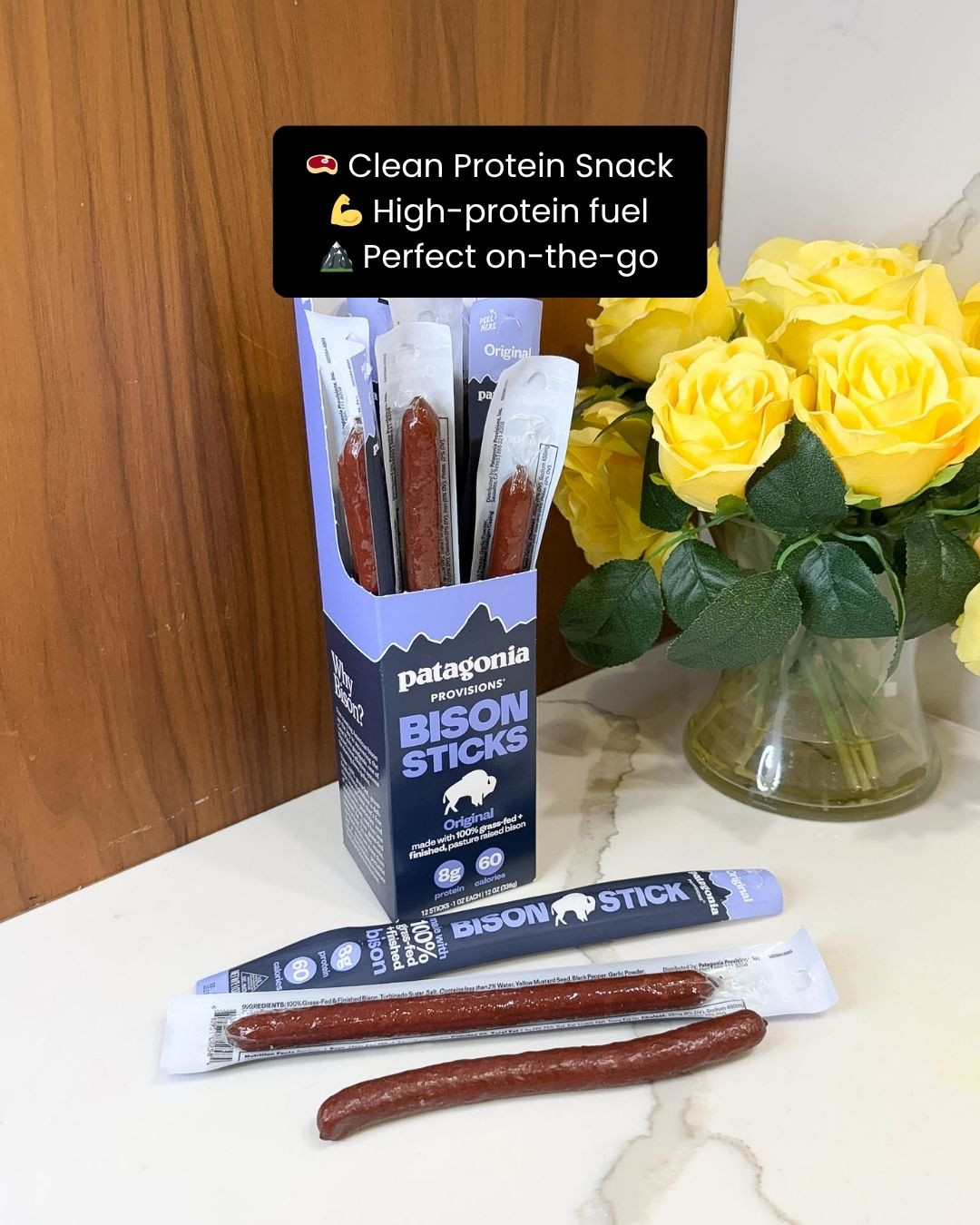 Snack smarter the tasty (and protein-packed) way 💪✨ with these bison sticks healthy high protein snacks! Made for convenient grab-and-go fuel, they’re perfect for busy days, post-workout bites, road trips, or anytime you need a satisfying protein boost 💖🥩. Flavorful, filling, and easy to keep on hand, they make snacking feel both delicious and practical 👀✨. Trust me, this is one snack you’ll keep reaching for 💕

#proteinsnack #bisonsnack #healthysnacks #highprotein #fitnessfuel #snacktime #cleaneating #nutrition #healthylifestyle #energyboost #fitlife #postworkout #healthyhabits #foodie #grabandgosnack #dailyessentials #lifestyleupgrade #ltkhealth #ltkfinds #musthave #snacklover #wellnessjourney #onthegoeats #proteinboost 

 